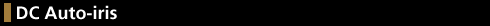DC Auto-iris